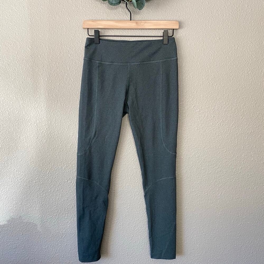 Lou & Grey High waisted Activewear Supportive Womens Grey Leggings Small